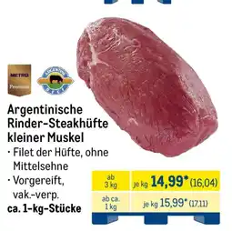 METRO Argentinische Rinder-Steakhüfte kleiner Muskel Angebot