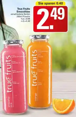 WEZ True Fruits Smoothies Angebot