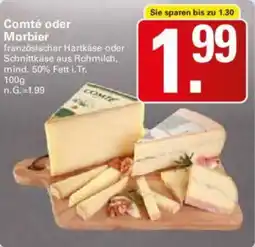 WEZ Comté oder Morbier Angebot