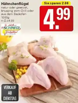WEZ SCHMITZ Hähnchenflügel Angebot
