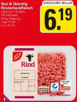 WEZ Gut & Günstig Rinderhackfleisch Angebot