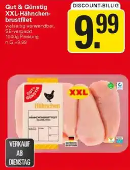 WEZ Gut & Günstig XXL-Hähnchenbrustfilet Angebot