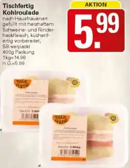 WEZ Tischfertig Kohlroulade Angebot