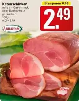 WEZ ABRAHAM Katenschinken Angebot