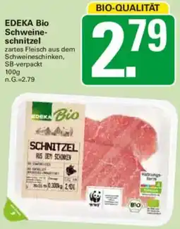 WEZ EDEKA Bio Schweineschnitzel Angebot
