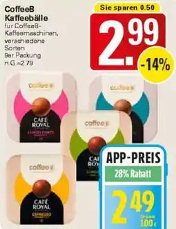 WEZ CoffeeB Kaffeebälle Angebot