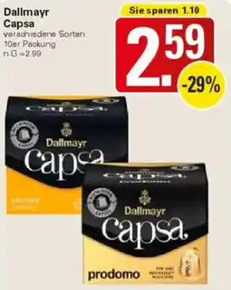 WEZ Dallmayr Capsa Angebot