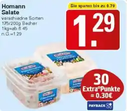 WEZ Homann Salate Angebot