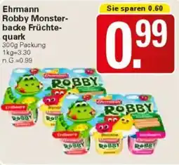 WEZ Ehrmann Robby Monsterbacke Früchtequark Angebot