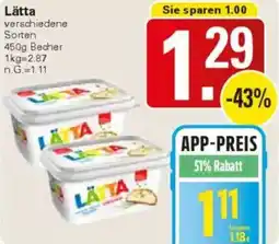 WEZ Lätta Angebot