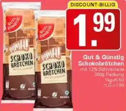 WEZ Gut & Günstig Schokobrötchen Angebot