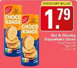 WEZ Gut & Günstig Doppelkeks Cacao Angebot