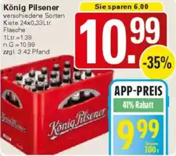 WEZ König Pilsener Angebot