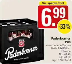 WEZ Paderborner Pils Angebot