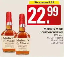 WEZ Maker's Mark Bourbon Whisky Angebot