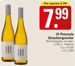WEZ III Freunde Grauburgunder Angebot