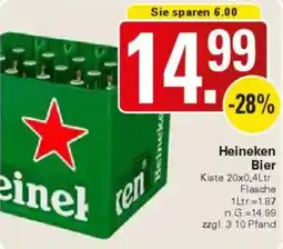 WEZ Heineken Bier Angebot