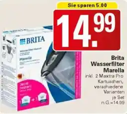 WEZ Brita Wasserfilter Marella Angebot