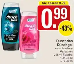 WEZ Duschdas Duschgel Angebot