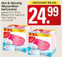 WEZ Gut & Günstig Wasserfilterkartuschen Angebot
