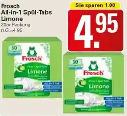WEZ Frosch All-in-1 Spül-Tabs Limone Angebot