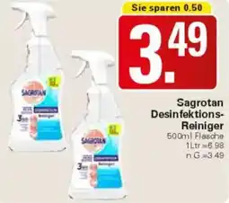 WEZ Sagrotan Desinfektions Reiniger Angebot