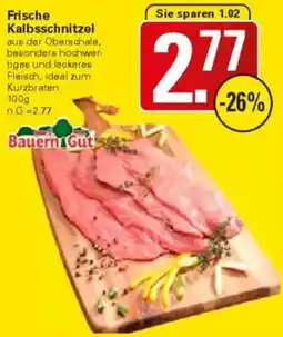 WEZ Frische Kalbsschnitzel Angebot