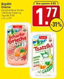 WEZ Ergüllü Creme Angebot