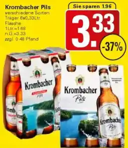 WEZ Krombacher Pils Angebot