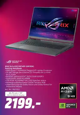 MediaMarkt ROG Strix G18 (G814PP-S9018W) Gaming Notebook Angebot