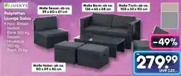 Netto Marken-Discount JUSKYS Polyrattan Lounge Salou Angebot