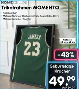 Netto Marken-Discount HOME DELUXE Trikotrahmen MOMENTO Angebot