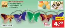 Netto Marken-Discount DEKOR LED Osterlichterkette Angebot