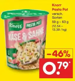 Netto Marken-Discount Knorr Pasta Pot Angebot