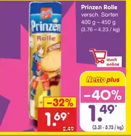 Netto Marken-Discount Prinzen Rolle Angebot