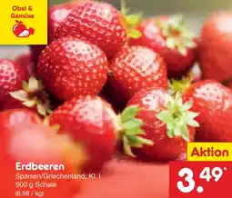 Netto Marken-Discount Obst & Gemüse Erdbeeren Angebot