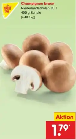 Netto Marken-Discount MARKT TAG Champignon braun Angebot
