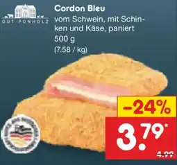 Netto Marken-Discount GUT PONHOLZ Cordon Bleu Angebot