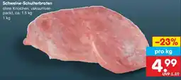 Netto Marken-Discount Schweine Schulterbraten Angebot