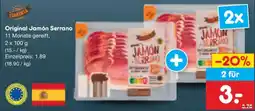 Netto Marken-Discount CUARENTA Original Jamón Serrano Angebot