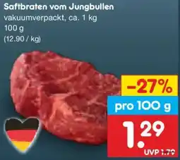 Netto Marken-Discount Saftbraten vom Jungbullen Angebot