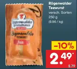 Netto Marken-Discount Rügenwalder Teewurst Angebot