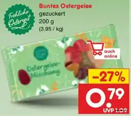 Netto Marken-Discount Fröhliche Osterzeit Buntes Ostergelee Angebot