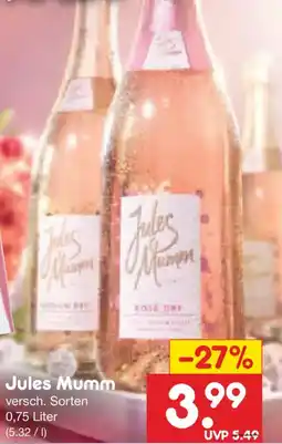 Netto Marken-Discount Jules Mumm Angebot