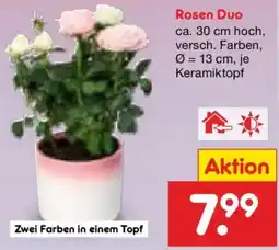 Netto Marken-Discount Rosen Duo Angebot