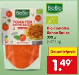 Netto Marken-Discount Bio-Tomaten Sahne Sauce Angebot