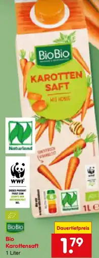 Netto Marken-Discount Bio Bio Karottensaft Angebot