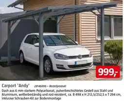 Bauhaus Carport 'Andy' Angebot