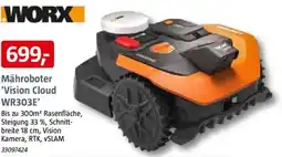 Bauhaus WORX Mähroboter 'Vision Cloud WR303E' Angebot
