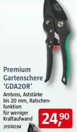 Bauhaus Premium Gartenschere 'GDA2OR' Angebot